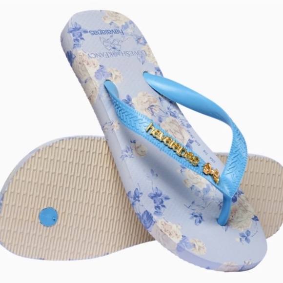 LoveShackFancy x Havaianas Sandals size 9/10 - Picture 2 of 6